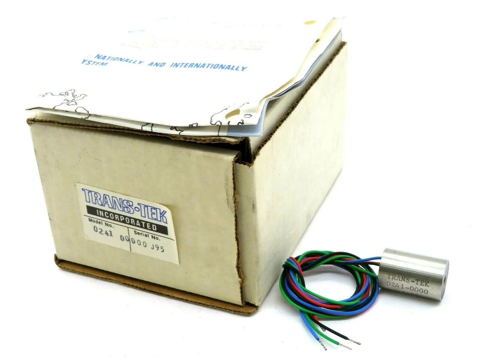 NEW TRANS-TEK 0241-0000 TRANSDUCER 02410000