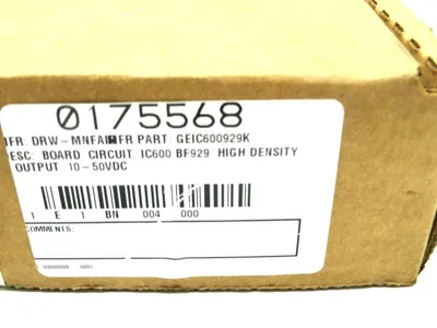 NEW GE FANUC IC600BF929 HIGH DENSITY CIRCUIT BOARD 10-50VDC IC600BF929A