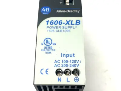 USED ALLEN-BRADLEY SER. A 1-PHASE POWER SUPPLY, 24V, 5A, 120W