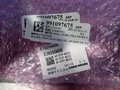 Used DMG MORI E76250A06 Printed Circuit Boards (PCB) Ohio US | HGR 24 #801893