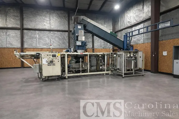 Used 2014 HAMER MODEL 2090 BAGGING LINE WITH STACKING Baggers CA | CAROLINA MACHINERY SALES #1371342