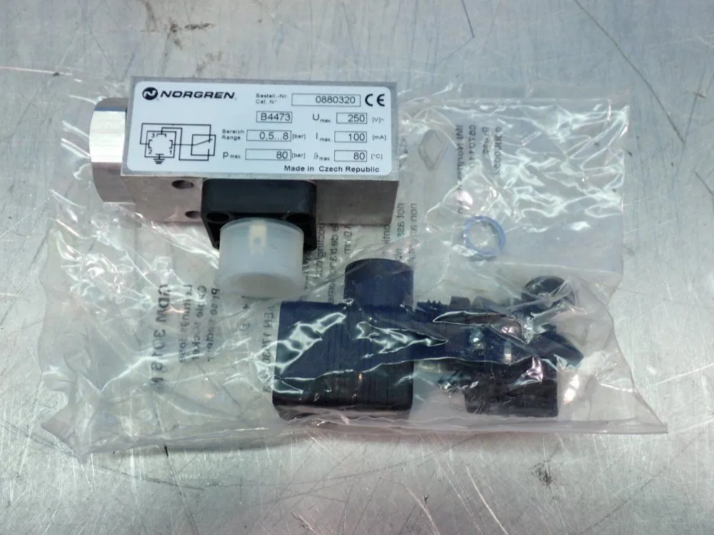 Used NORGREN 0880320 Pressure Switches Ohio US | HGR 24 #1020180
