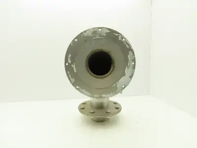 4"x 90° Stainless Flanged Pipe Elbow Vacuum Blower Intake