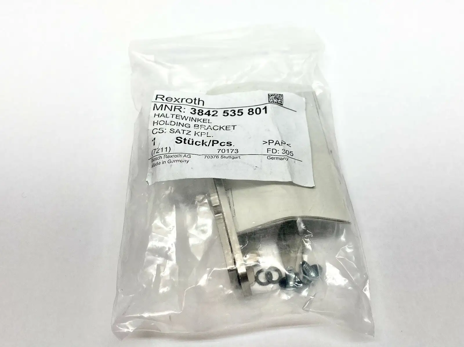 3 842 535 801 | Bosch Rexroth 3842535801 Position Monitoring Kit Holding Bracket - New Other