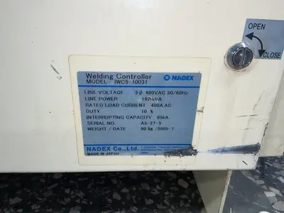 Used NADESCO IWC510031 Welding Machinery (Other) Ohio US | HGR 24 #1329594