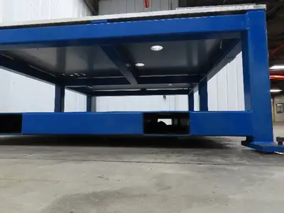 Heavy Duty 3/4" Aluminum Top Machine Welding Layout Table Work Bench 75x63"