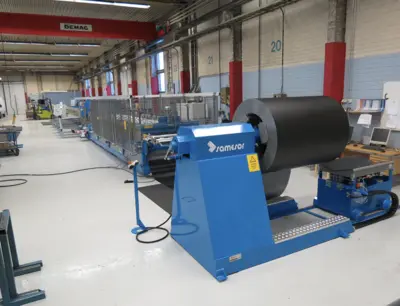 Metal Roof Roll Forming Machine in Kuopio, Finland