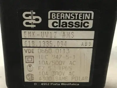USED BERNSTEIN ENK-UV1Z AHS