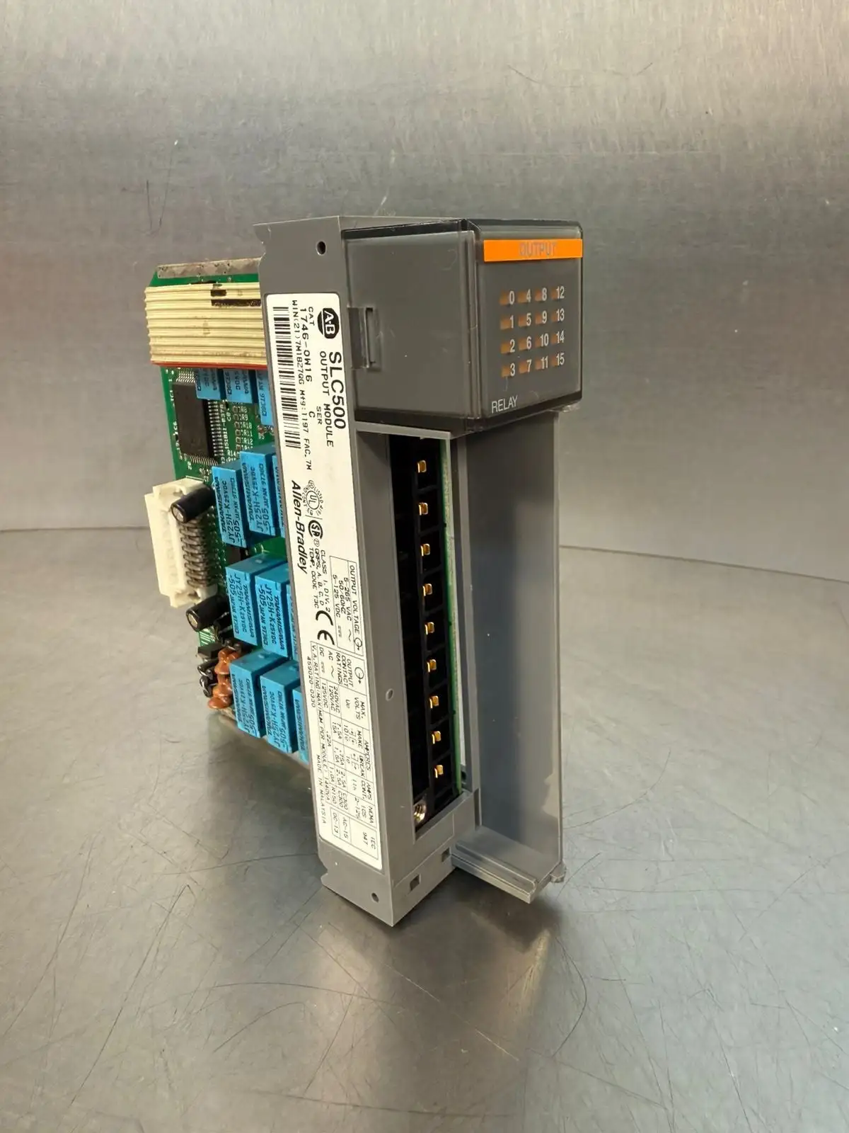Allen Bradley 1746-0W16 /C SLC500 Output Module 17460W16 (3.5.4)