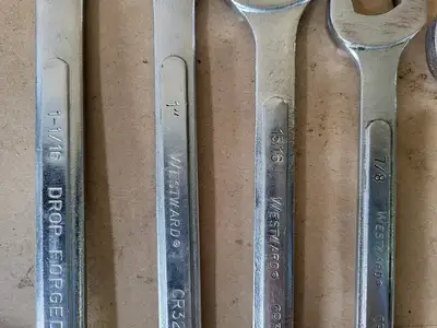 1/4" - 1-1/16" and 8mm - 13mm Combination Wrench Set (20pcs)