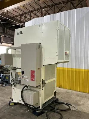 88 TON AIDA MODEL #DSF-N1-800 GAP FRAME SERVEPRO SERVO PRESS 6.3” STROKE 2015 : YOBRO #25100