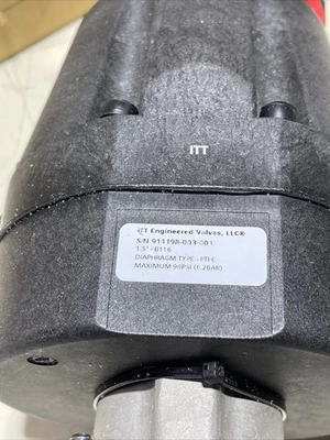 NEW ITT Engineered Valves B116