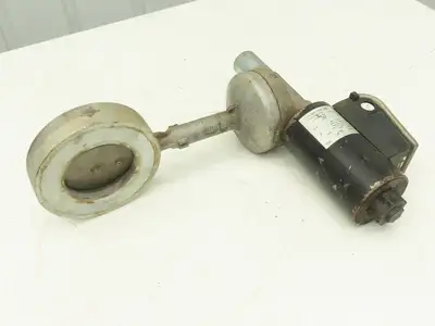 Krom Schroder MB 7NQ3  4" Wafer Butterfly Valve w/Solenoid Actuator 120VAC DN100