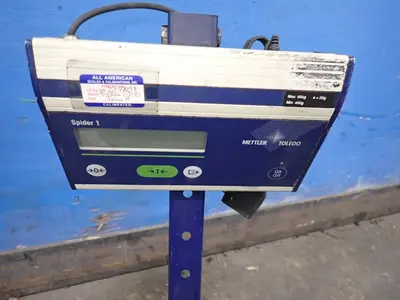 Used METTLER TOLEDO SPIDER 160L/M Platform Scales | HGR 24 #743807