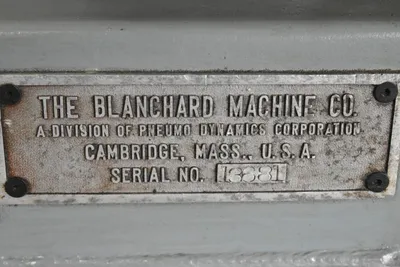 1970 BLANCHARD 20-36 GRINDERS, SURFACE, ROTARY TYPE - VERTICAL | GCH Machinery (4)