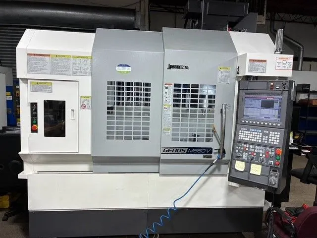 Used 2022 OKUMA GENOS M560-V Vertical Machining Centers Illinois US | 520 Machinery Sales LLC #473176