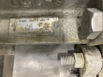 USED DEZURIK KNIFE GATE