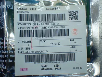 NEW FANUC A20B81010163