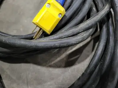 60 ft SOOW Power Extension Cord 14/3 AWG 15A 125V