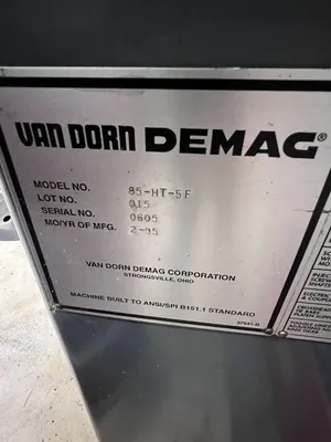 1995 VAN DORN 85-HT-5F Plastic Injection Mold | Universal Press & Machinery (UPM) (11)