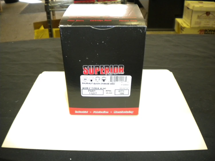 New | in-Stock Superior Abrasives 11217 Sanding Discs Arizona US | ASSET CONVERSION SPECIALISTS, INC. #321442