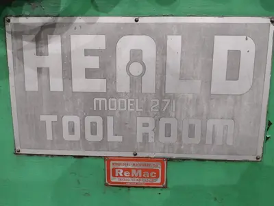 16" HEALD MODEL #271 HYDRAULIC TOOLROOM INTERNAL ID GRINDER: YOBRO #24522