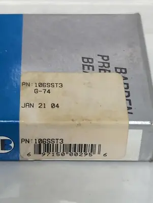 New | in-Stock BARDEN 106SST3 Industrial Controls Ohio US | Surplus Asset Holdings #1289407