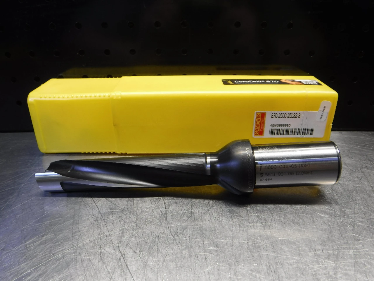 Sandvik 25-25.99mm Indexable Drill 32mm Shank 870-2500-25L32-5 (LOC2630)