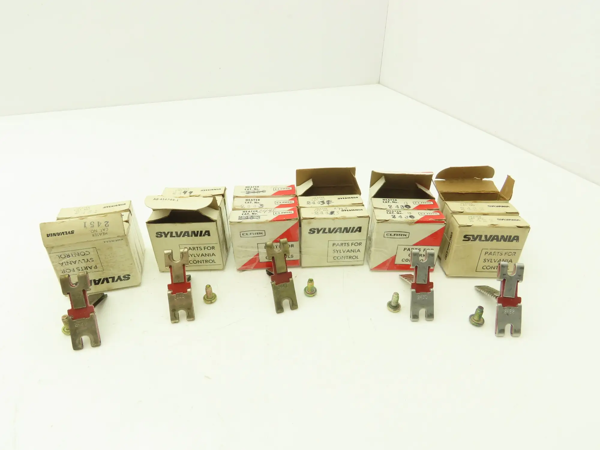 Sylvania Clark Overload Heater Element 6 Sets of 3pcs  2422 2430 2443 2444 2451
