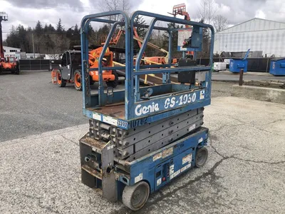 Used 2007 GENIE GS-1930 ELECTRIC SCISSOR LIFT Scissor Lifters Alberta CA | Adcock Equipment #1418064