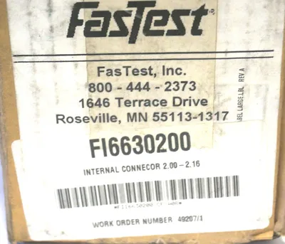 NEW FASTEST FI6-630200 INTERNAL CONNECTOR FI6630200