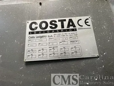 USED 1998 COSTA MODEL 81 C 1350 WIDE BELT SANDER