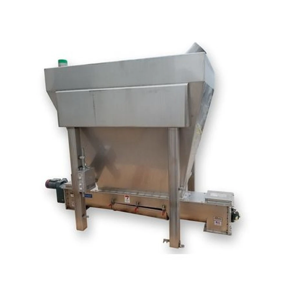 Anderson & Dahlen Stainless Bin with Screw Feeder