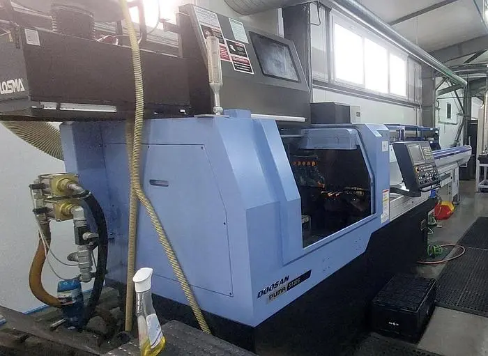 Used 2018 DOOSAN PUMA ST32G Swiss Type Automatic Screw Machines SK | UCY Industrial GmbH #385637