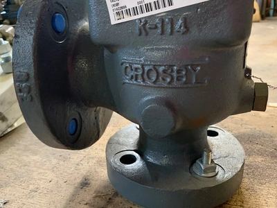 2x3 Crosby Safety Relief Valve 2J3-JOS-15E , Rebuilt Storeroom Spare