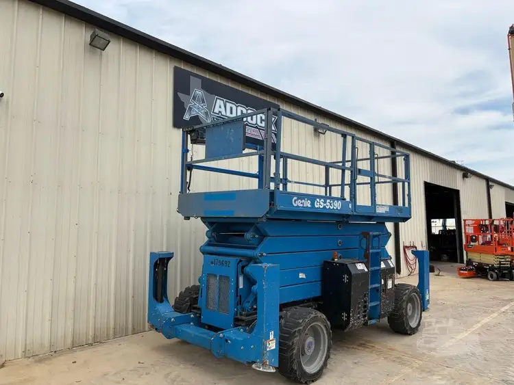 Used 2016 GENIE GS5390RT Scissor Lifters Texas US | Adcock Equipment USA #1519456
