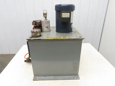 Benz Hydraulics Power Unit 18gal 3.3gpm 3500psi Pump 1.5Hp 460V w/Heater Element