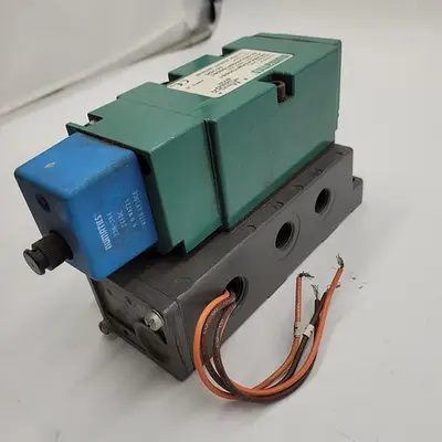 Used NUMATICS NUMATICS 553BA43AMT00061 24 VDC Parts (Hydraulics and Pneumatics) | ND Industrial Surplus #1219177