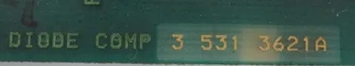USED CINCINNATI MILACRON 3-531-3621A CIRCUIT BOARD 35313621A