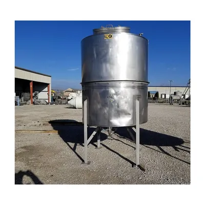 Used 1,200 Gallon Stainless Steel Liquid Tank