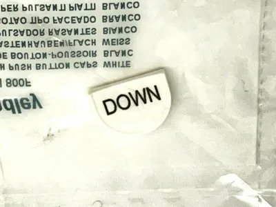 800F-AFAU1CE110 | Allen Bradley  Flush Push Button Cap White DOWN - New