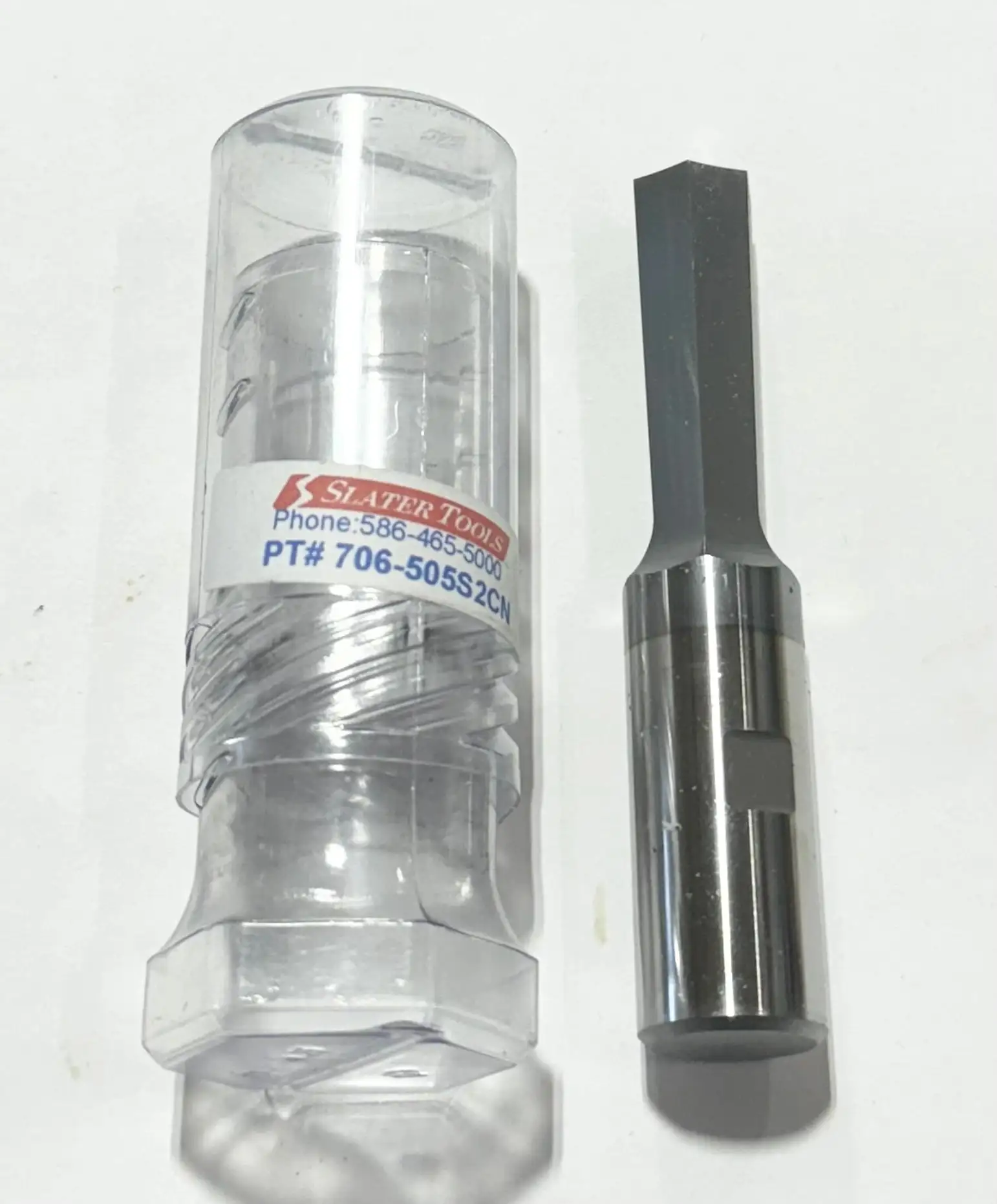 Slater Tools 1/2" Hexagon Internal Rotary Broach 3/4" Shank TiCN