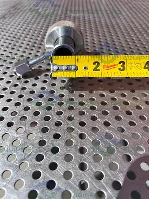 USED METTLER TOLEDO STAINLESS STEEL REACTOR SENSOR HOUSING