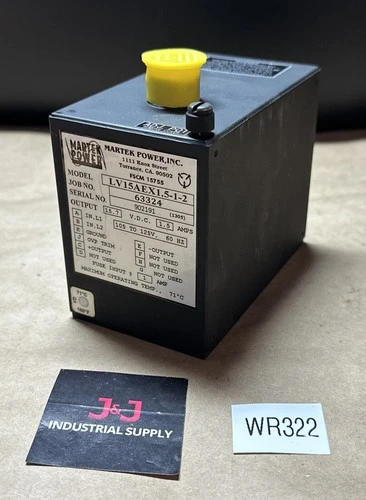 NEW MARTEK LV15AEX1.5-1-2