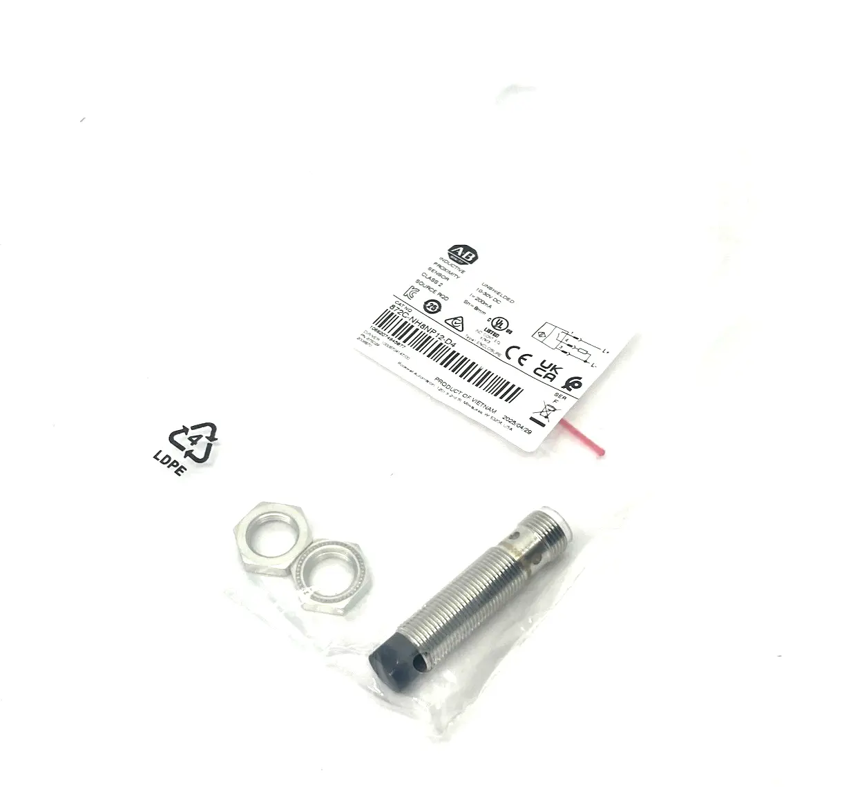 New | in-Stock Allen-Bradley Ser. F Inductive Proximity Sensor 12mm Barrel Proximity Sensors Michigan US | Maverick Industrial Sales #1389821