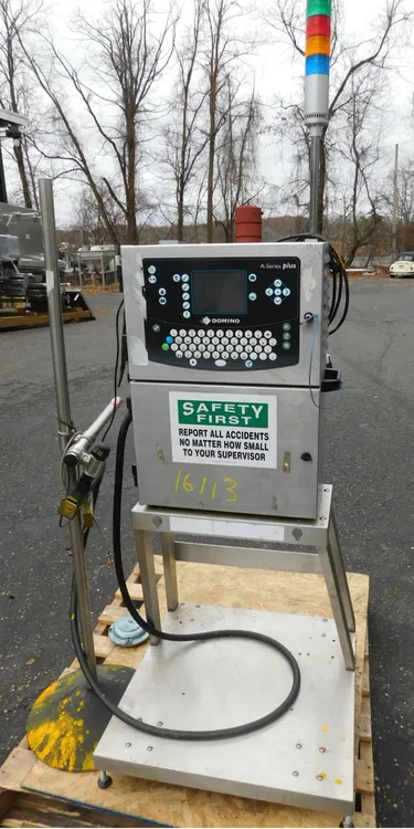 Used DOMINO INK JET CODER TYPE A 100 Ink Jet Coders & Printers New Jersey US | Champion Trading Corporation #423331