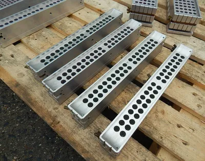 USED ONE LOT OF LIPSTICK MOULDS 16 LIPSTICK MOLDS