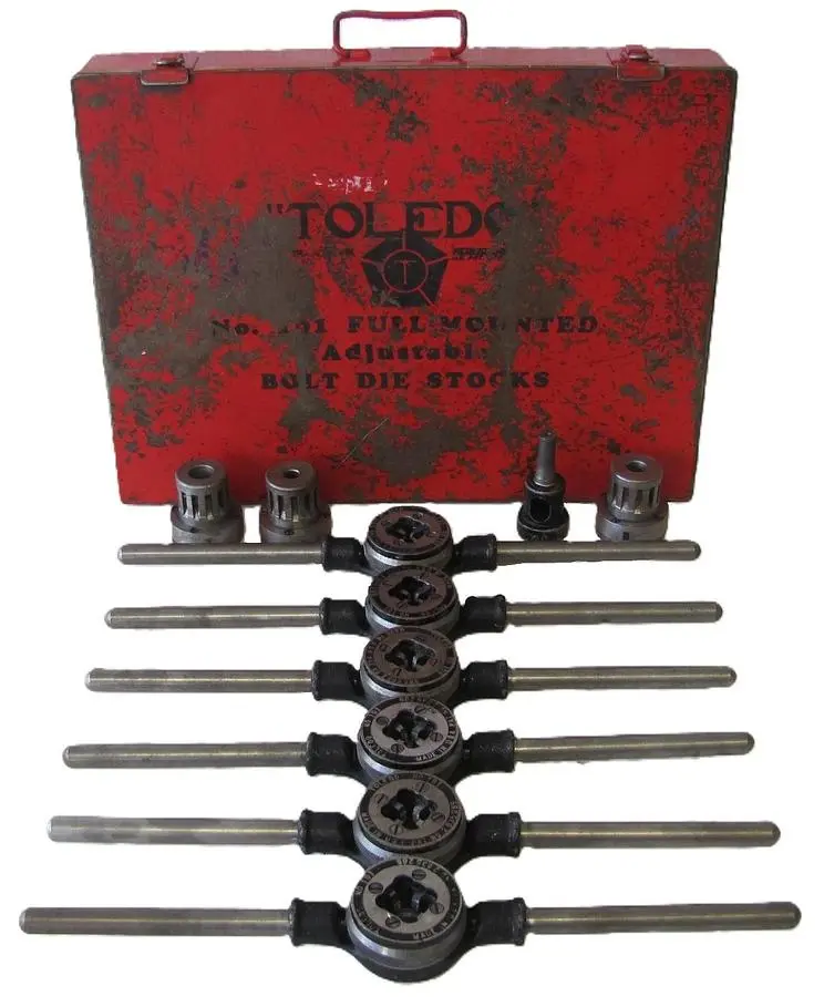 Used TOLEDO 101 Taps & Dies California US | Bay Line Tool #1316341