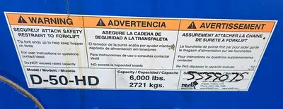 USED VESTIL H-50-HD