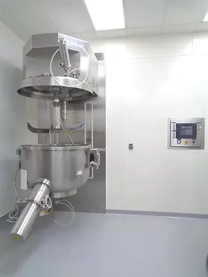 Vector Model GMX-600, 600 Liter Stainless Steel High Shear Granulator